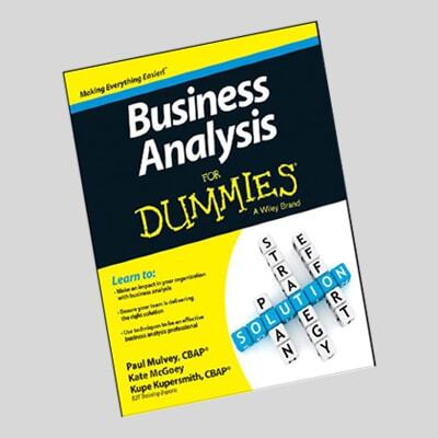 کتاب تجزیه و تحلیل کسبوکار برای مبتدیان (Business Analysis For Dummies)